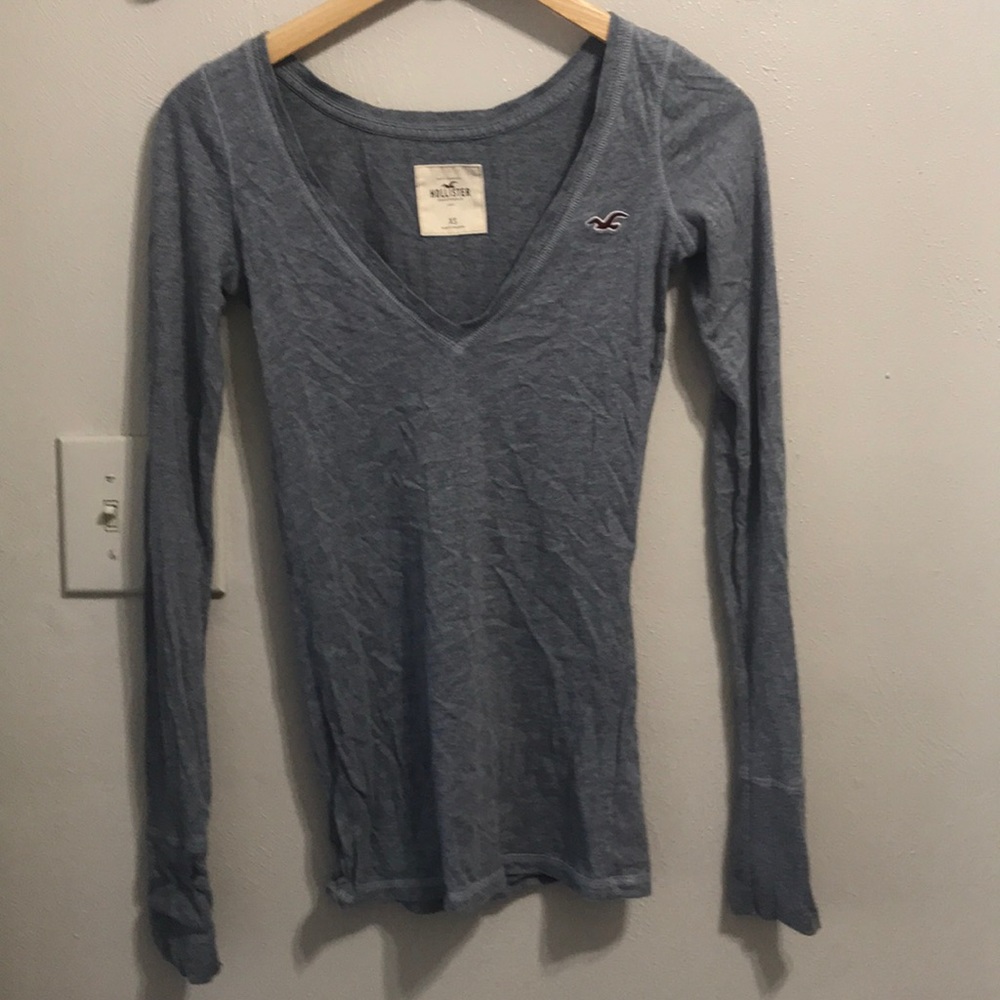 Hollister Grey Long Sleeve